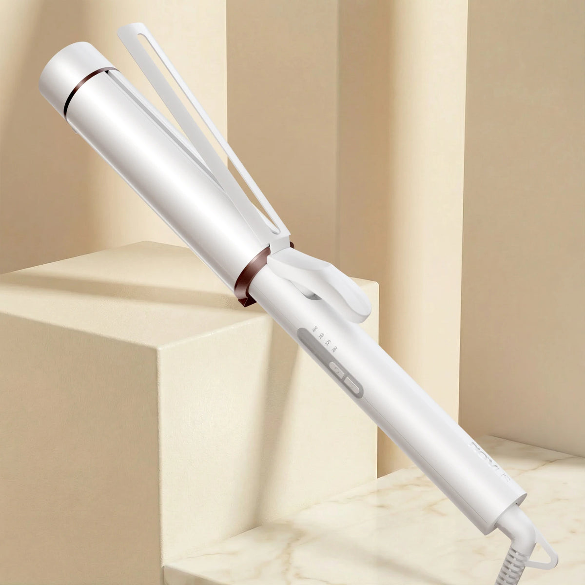 Novus Ceramic Tourmaline Curling Wand For Long Hair