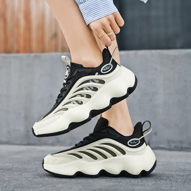 Men Breathable Casual Sneakers Lightweight Running Shoes