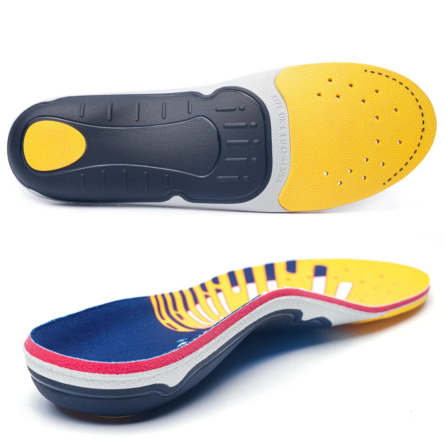Plantar Fasciitis Relief Orthopedic Insole High Arch Support Flat Foot