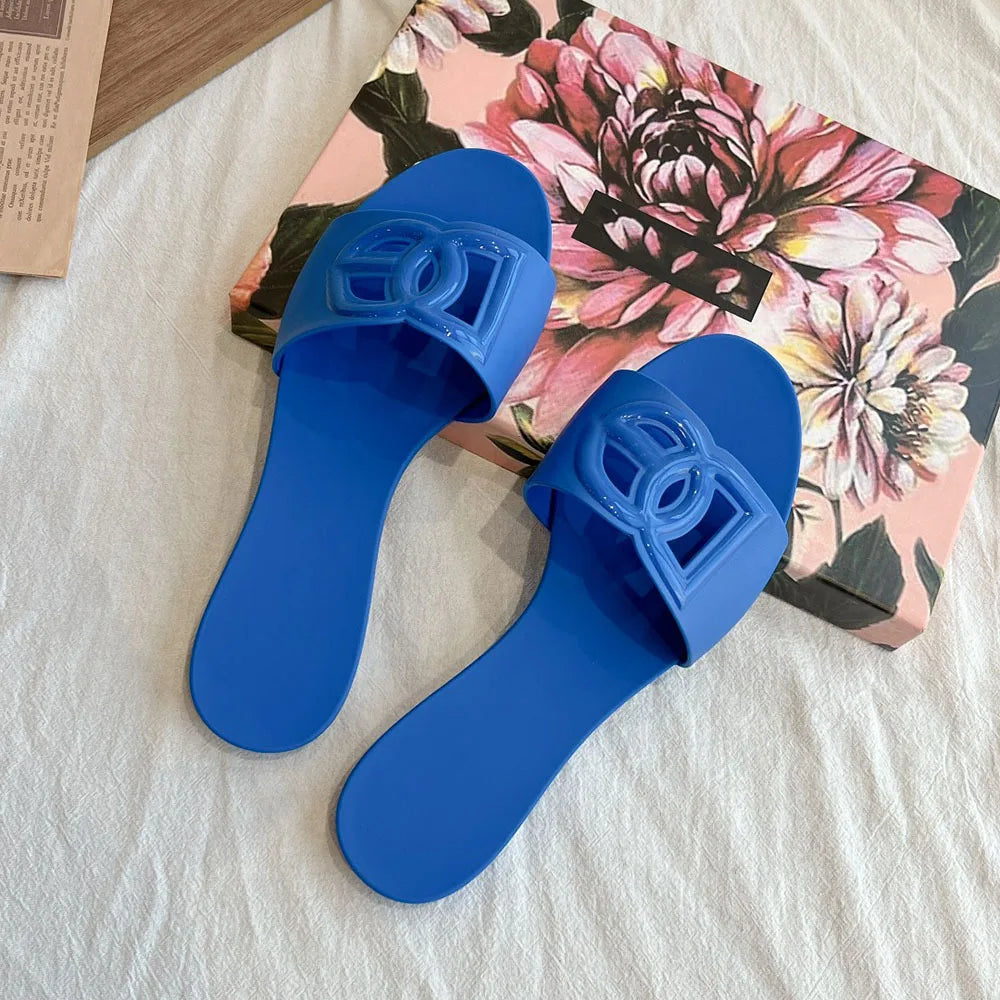 Women Casual Flat Slippers For Beach Non Slip Comfort