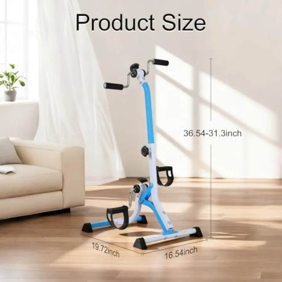 Pedal Exercise Bike for Seniors Adjustable Resistance