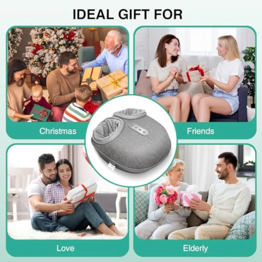 Foot Massager With Heat Shiatsu Deep Kneading For Home Use