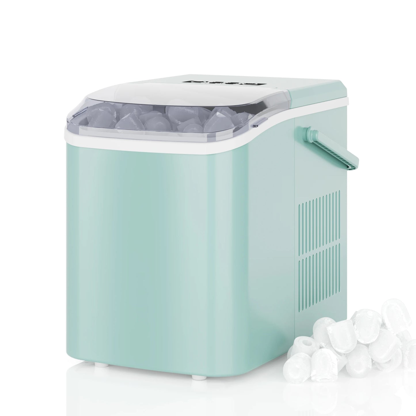 Portable Ice Maker Countertop 9 Bullet Cubes In 6 Minutes