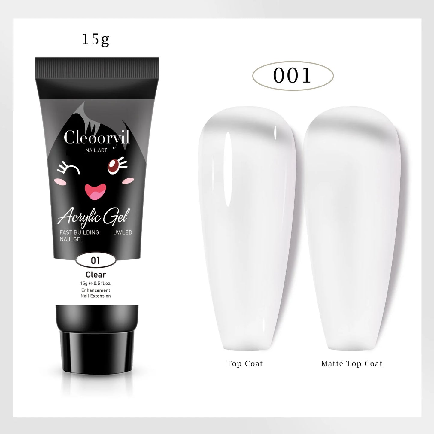 Misscheering Nail Extension Gel Poly Nail Acrylic Gel UV LED
