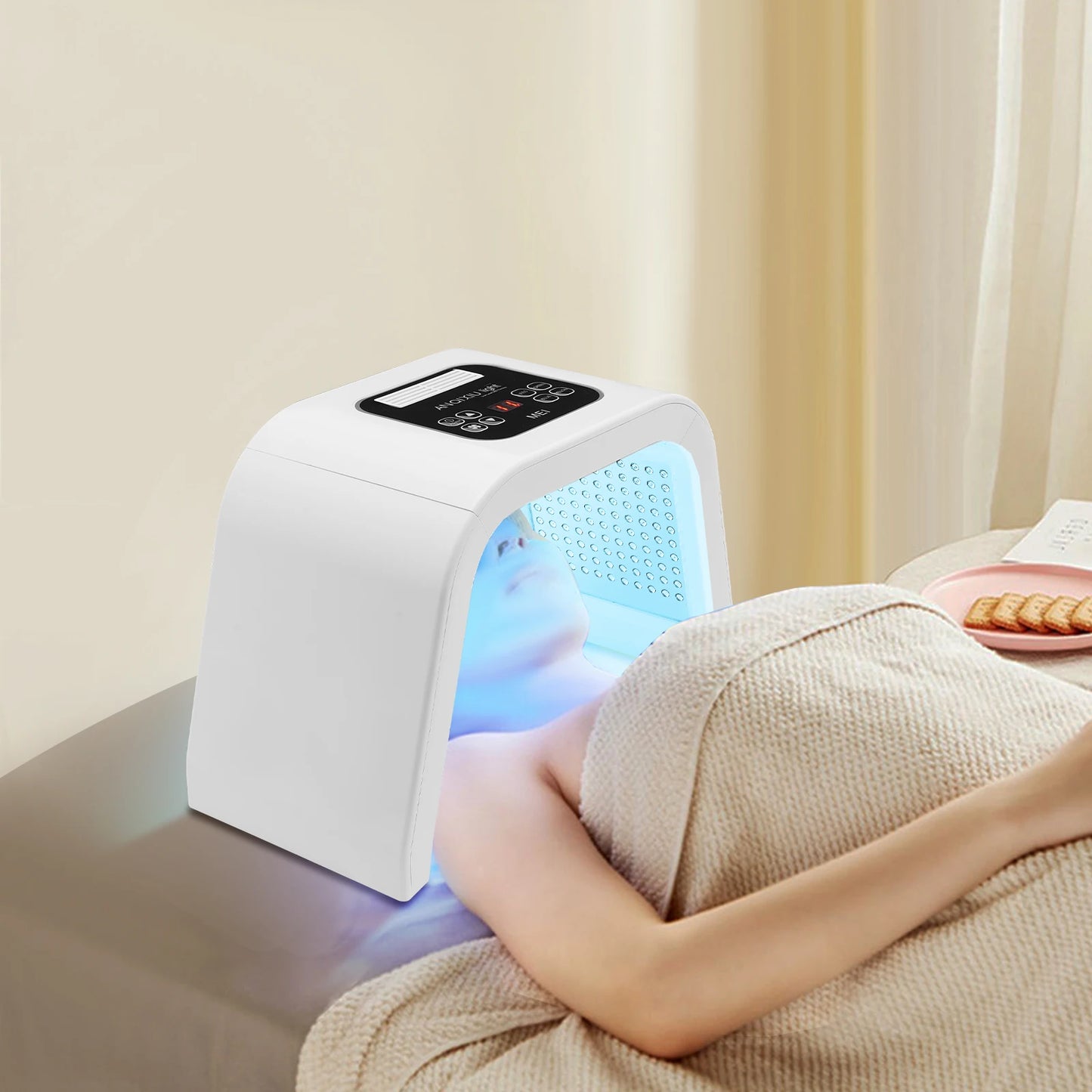 Led Facial Skin Care Light Machine for Spa and Parlors