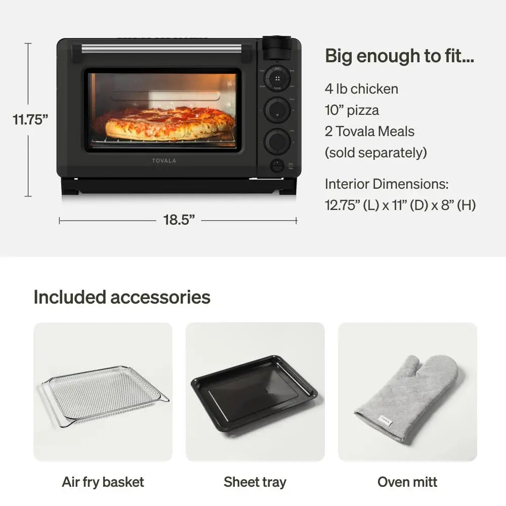 YTYIN Smart Oven Pro 6in1 Countertop Convection Steam Air Fry