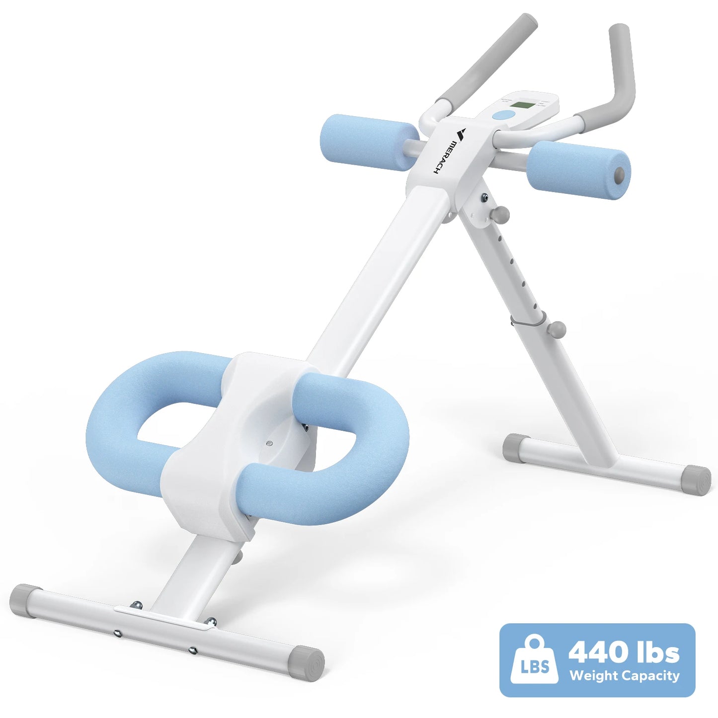 MERACH Foldable Abdominal Exercise Machine Adjustable Trainer Core System