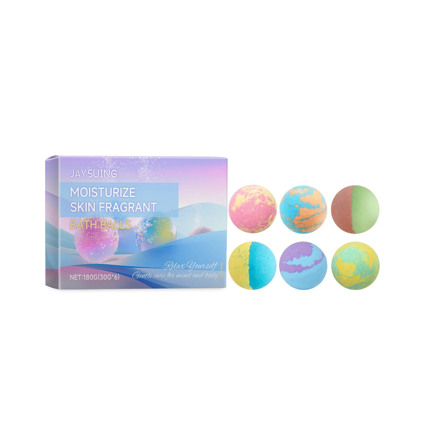 Bubble Bath Bombs Aromatherapy Exfoliating Floral Scent Spa Bath