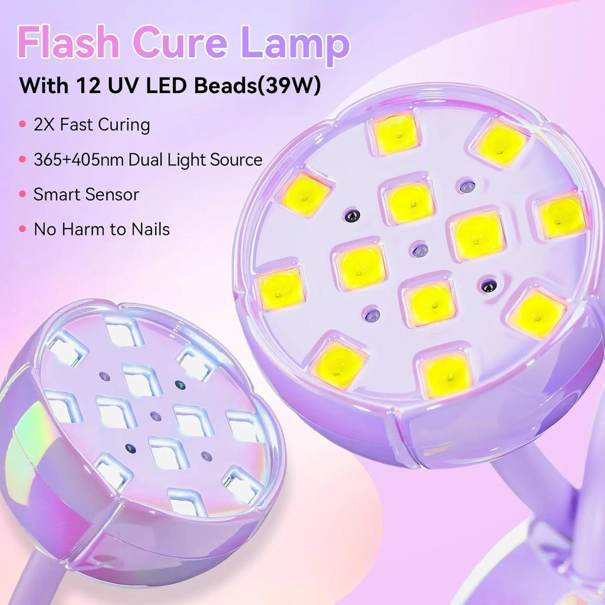 Makartt Gooseneck Cordless LED Nail Lamp With Auto Sensor