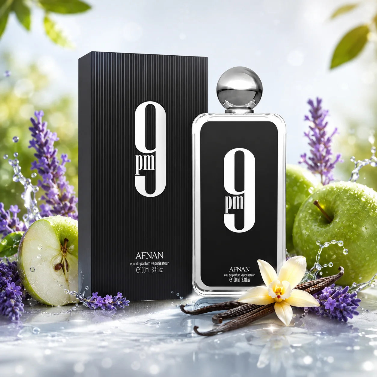 Afnan 9 PM Eau De Parfum For Men Long Lasting Fragrance