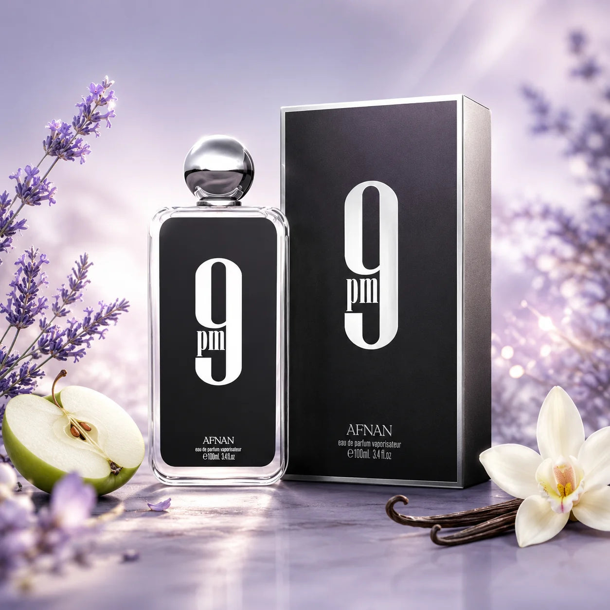 Afnan 9 PM Eau De Parfum For Men Long Lasting Fragrance