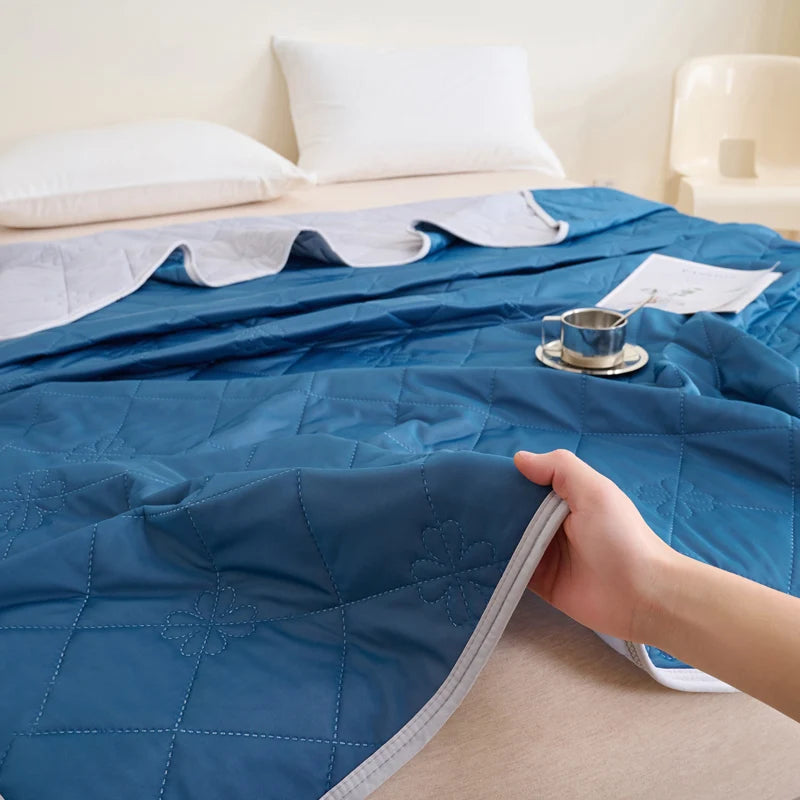 ROSEKIND Soft Cooling Blanket for Hot Sleepers Lightweight Breathable
