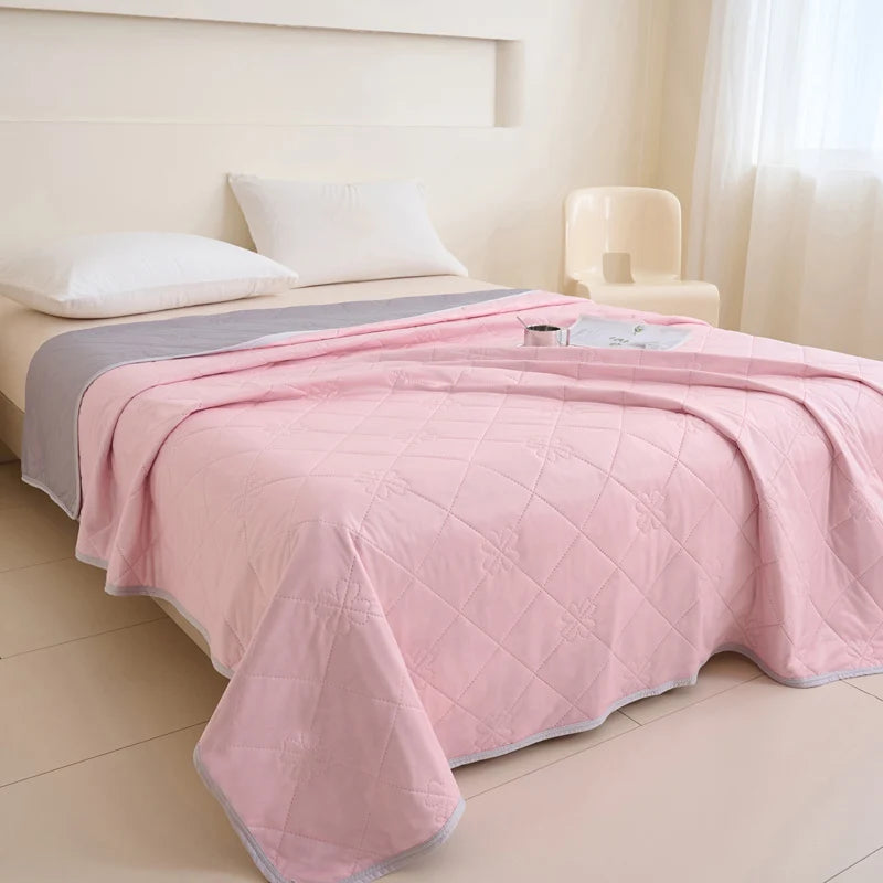 ROSEKIND Soft Cooling Blanket for Hot Sleepers Lightweight Breathable