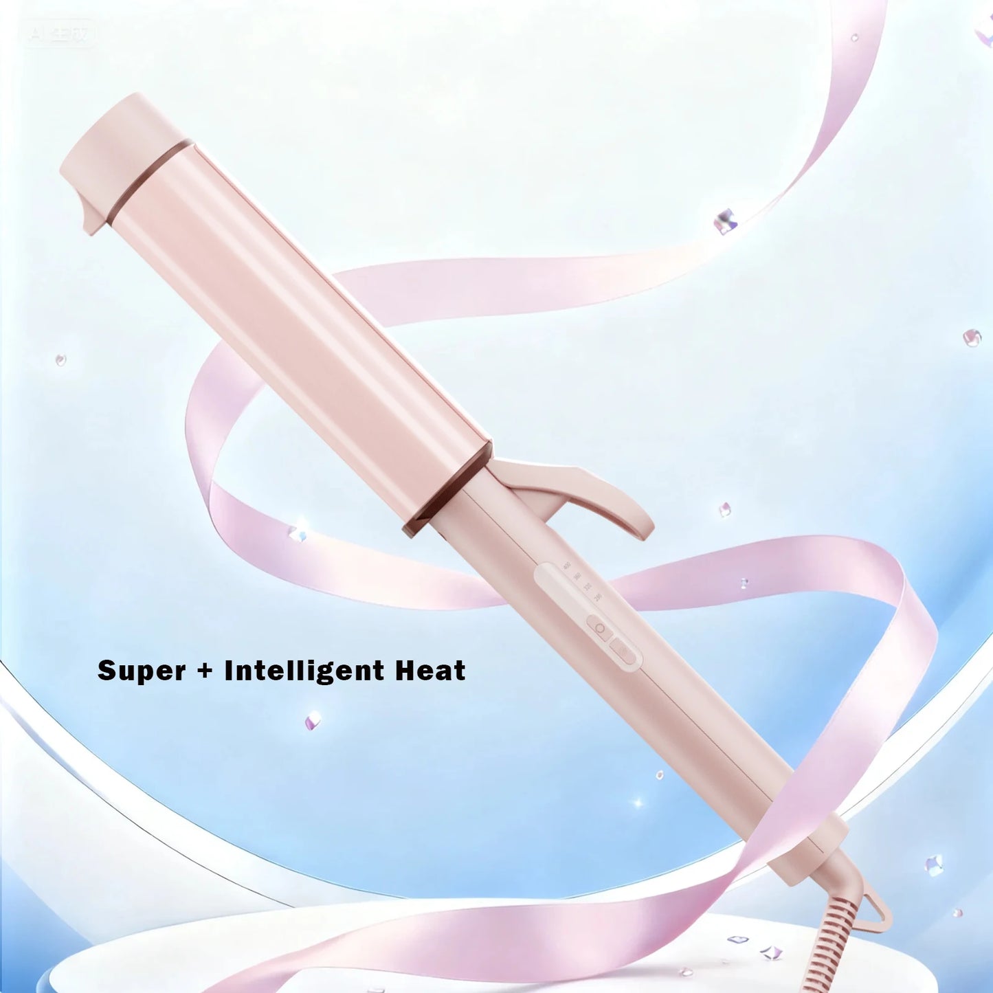NOVUS Curling Wand for Long Hair Ceramic Tourmaline
