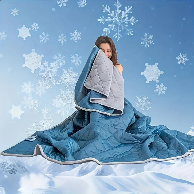 ROSEKIND Soft Cooling Blanket for Hot Sleepers Lightweight Breathable