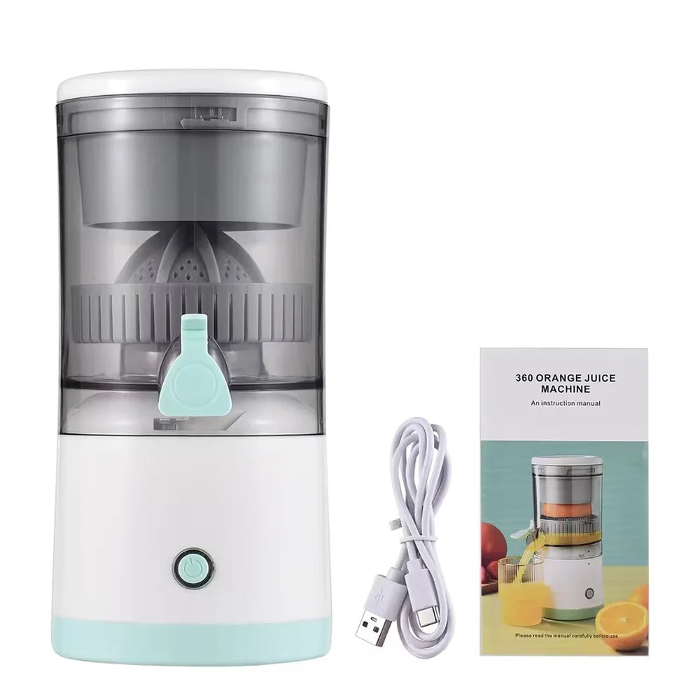 Portable Electric Juicer USB Rechargeable Citrus Press