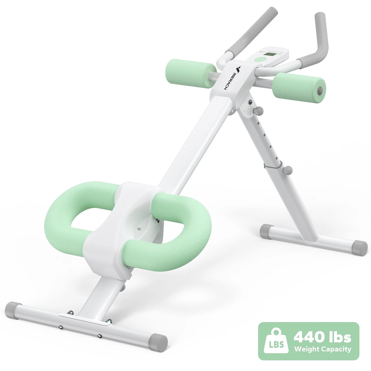 MERACH Foldable Abdominal Exercise Machine Adjustable Trainer Core System