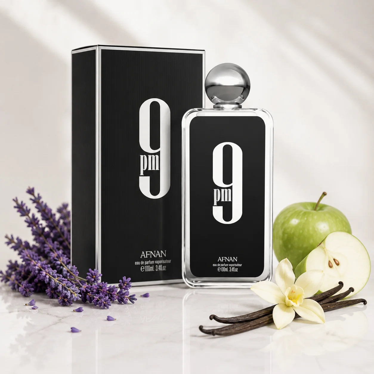 Afnan 9 PM Eau De Parfum For Men Long Lasting Fragrance