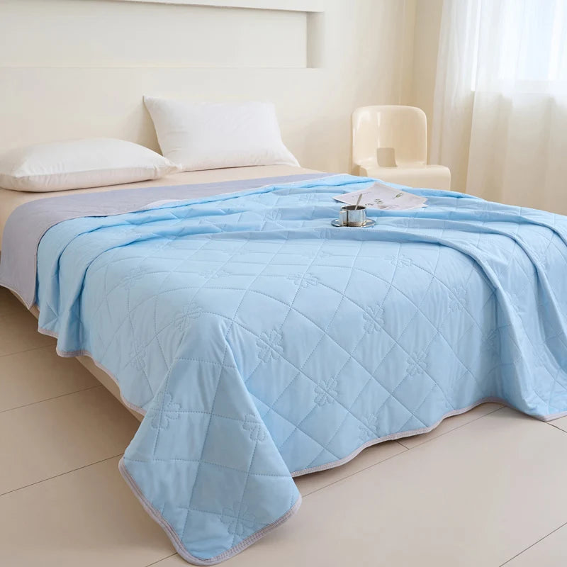 ROSEKIND Soft Cooling Blanket for Hot Sleepers Lightweight Breathable