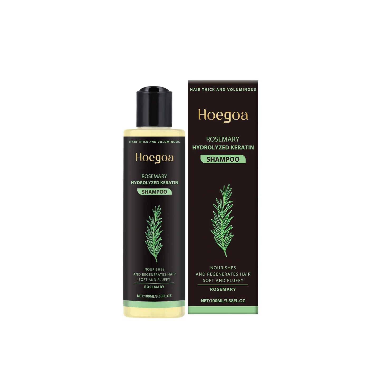 HOEGOA Thickening Rosemary Shampoo For Volume And Strength