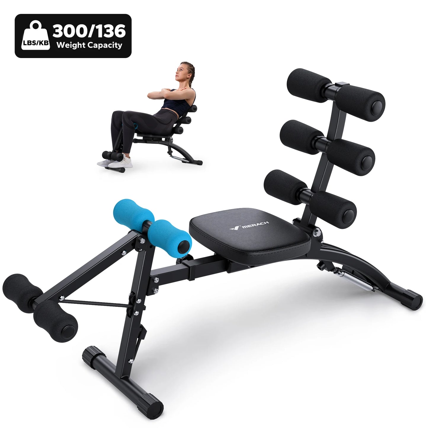 Merach Ab Machine Multifunctional Ab Trainer For Home Gym