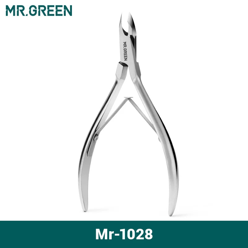 MR.GREEN Cuticle Nippers Stainless Steel Manicure Tool