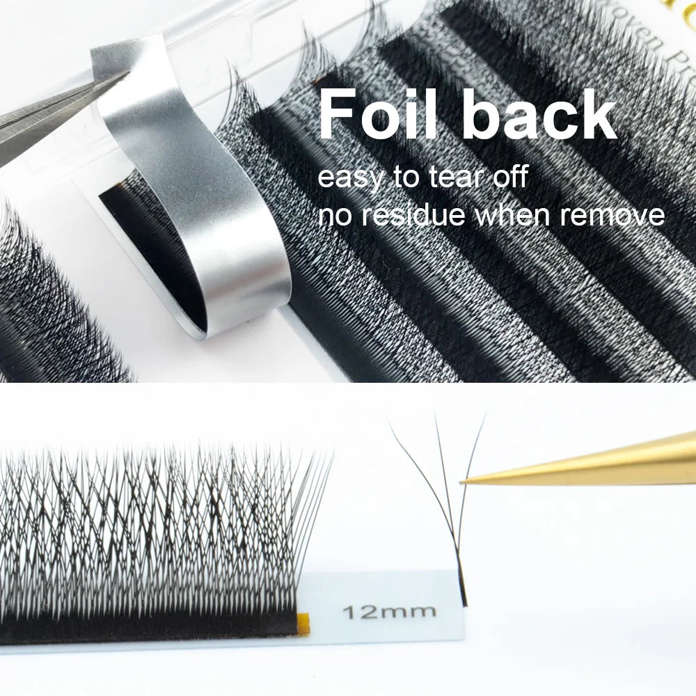 Nagaraku 5D W Shape False EyeLashes Natural Long Synthetic Hair