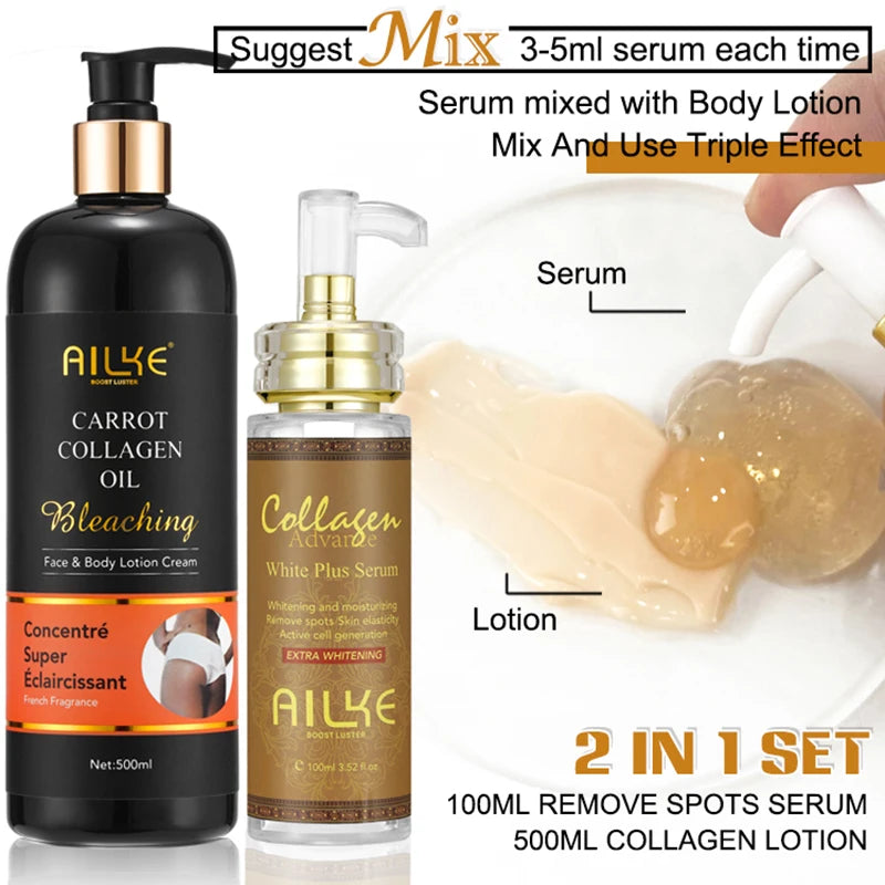 AILKE Skin Whitening Serum For Face Moisturizing And Even Tone