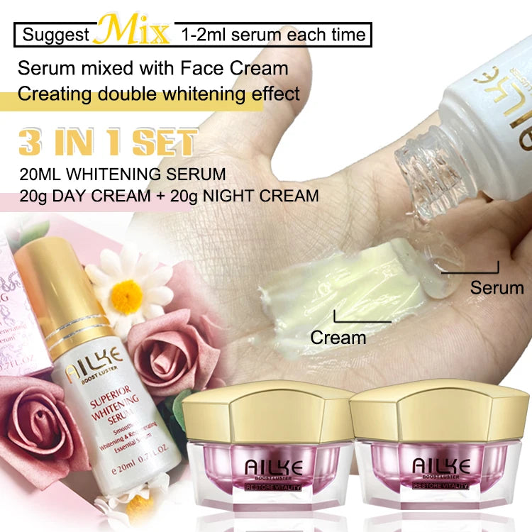 AILKE Whitening Anti Wrinkle Cream With Collagen Hyaluronic Acid