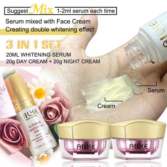 AILKE Whitening Anti Wrinkle Cream With Collagen Hyaluronic Acid