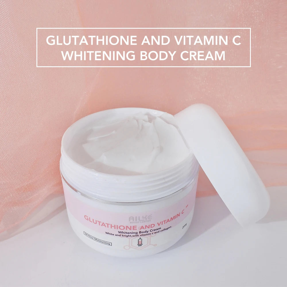 AILKE Whitening Skin Care Set Glutathione Vitamin C Brightener Moisturizer