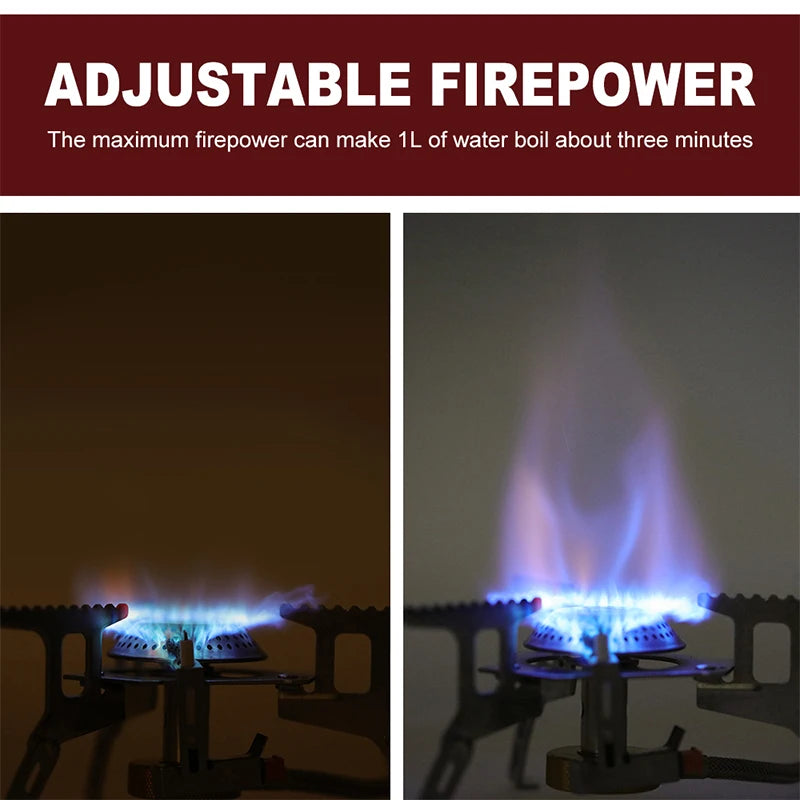 Widesea Camping Gas Stove Outdoor Burner For Cookout And Travel