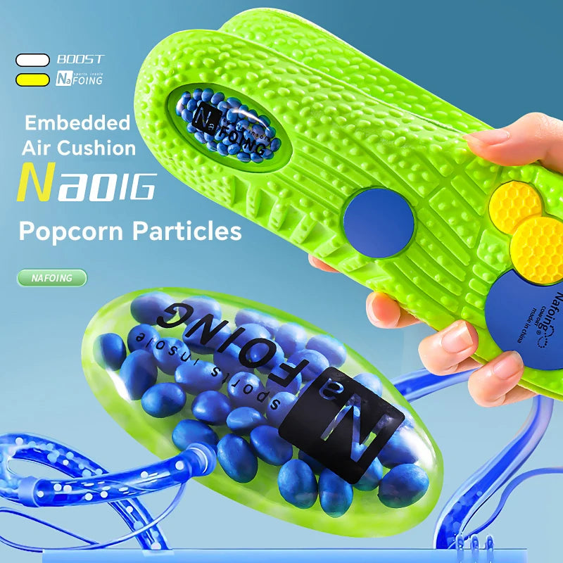 NAFOING Sport Shock Absorption Insoles EVA Air Cushion Arch Support