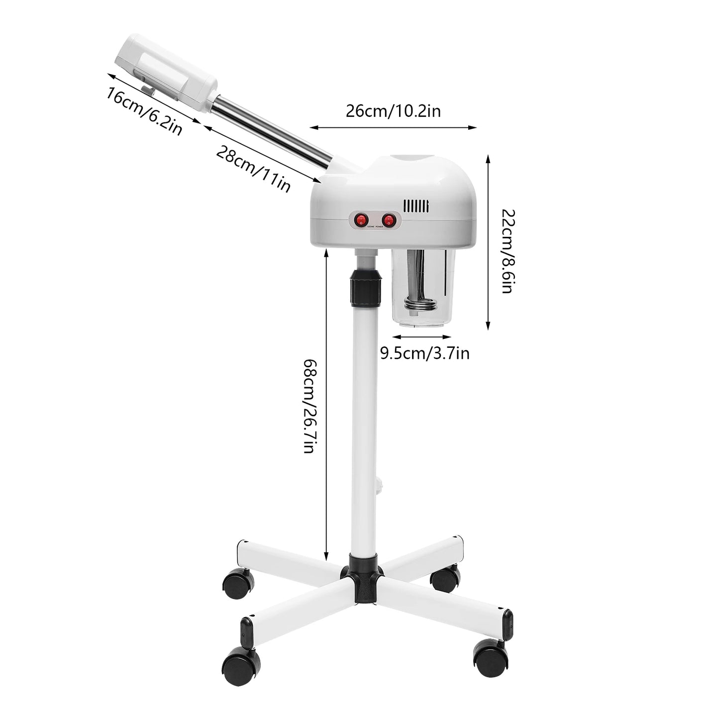 Professional Facial Steamer 800W for Salon Beauty and Spa