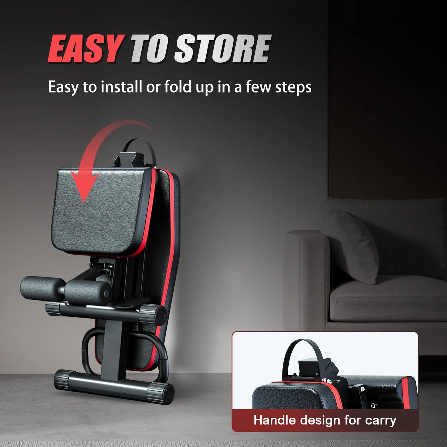 Foldable Dumbbell Bench 14 In 1 Pre Assembled With 1000 Lbs Capacity