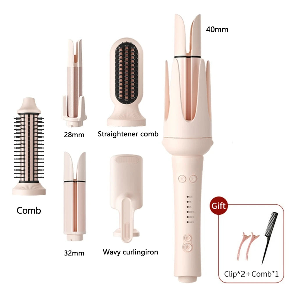 Minhuang Automatic Hair Curler Rotating Ceramic Curling Iron