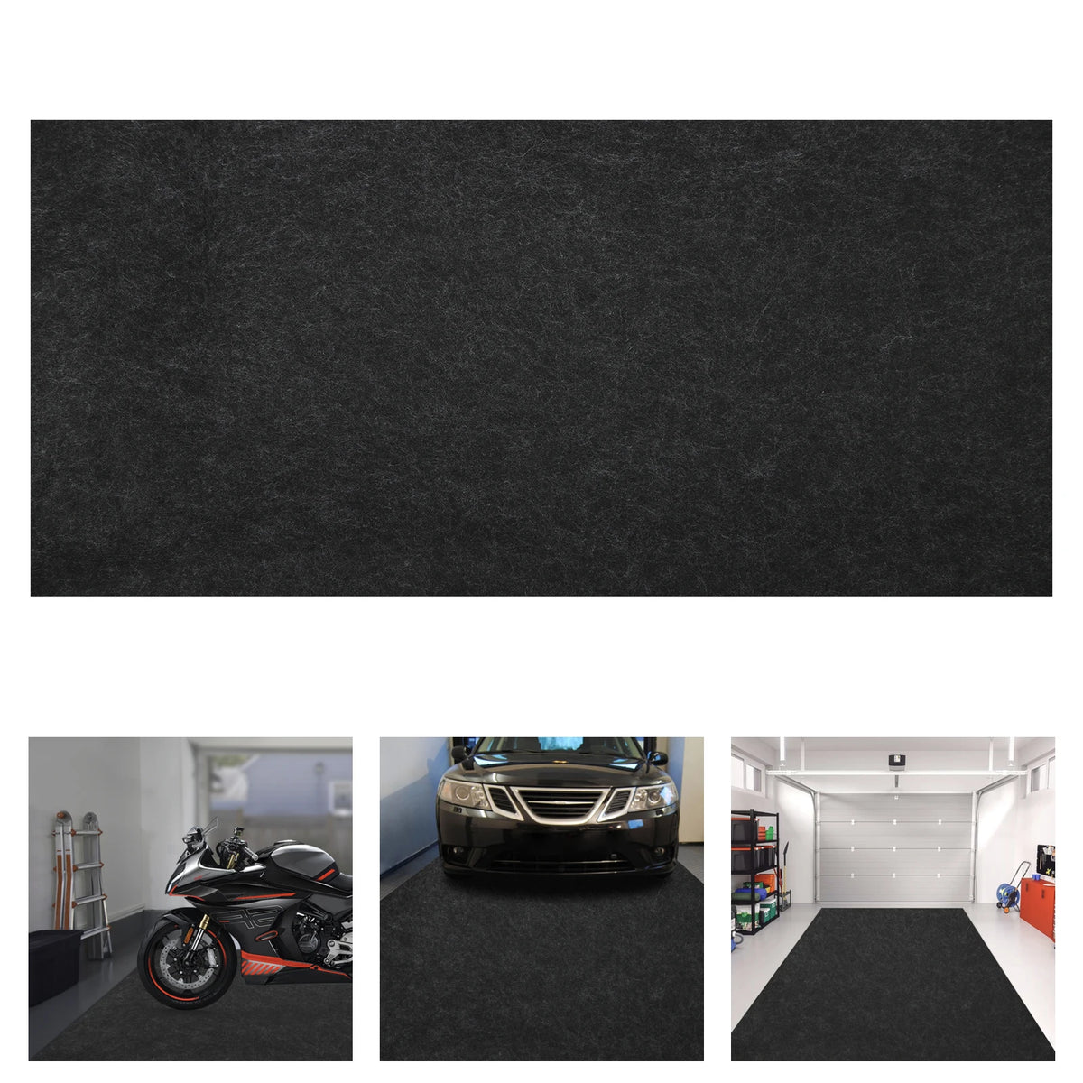 Garage Non Slip Mat Waterproof Non Woven Cloth Floor Protection