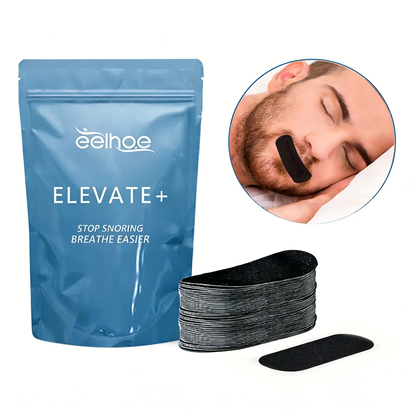 Stop Snoring Mouth Tape for Nasal Breathing and Sleep Improvement