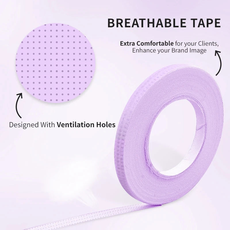 Micropore Eyelash Tape for Under Eyes Extension Supplies