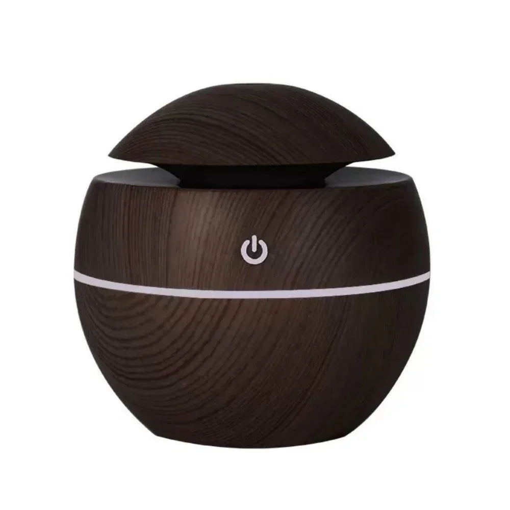 Smart Desk Humidifier Ultrasonic Mist With Touch Control Ambient Lighting