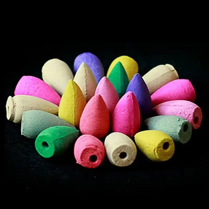 Backflow Waterfall Incense Cones for Aromatherapy and Yoga