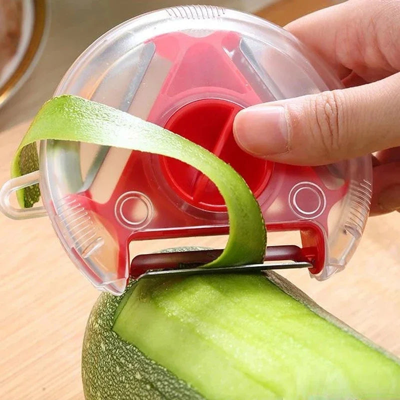 3 In 1 Magic Trio Peeler Set Slicer Shredder Cutter