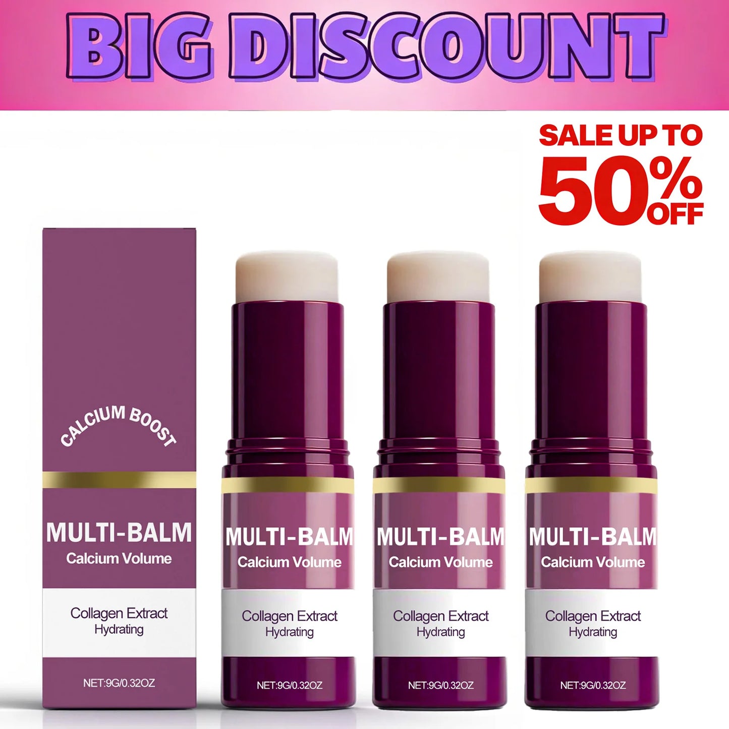 Eelhoe Korean Calcium Volume Multi Balm Stick Under Eye Hydrating Firming