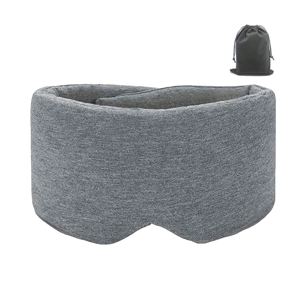 100% Cotton Adjustable Light Blocking Sleep Eye Mask