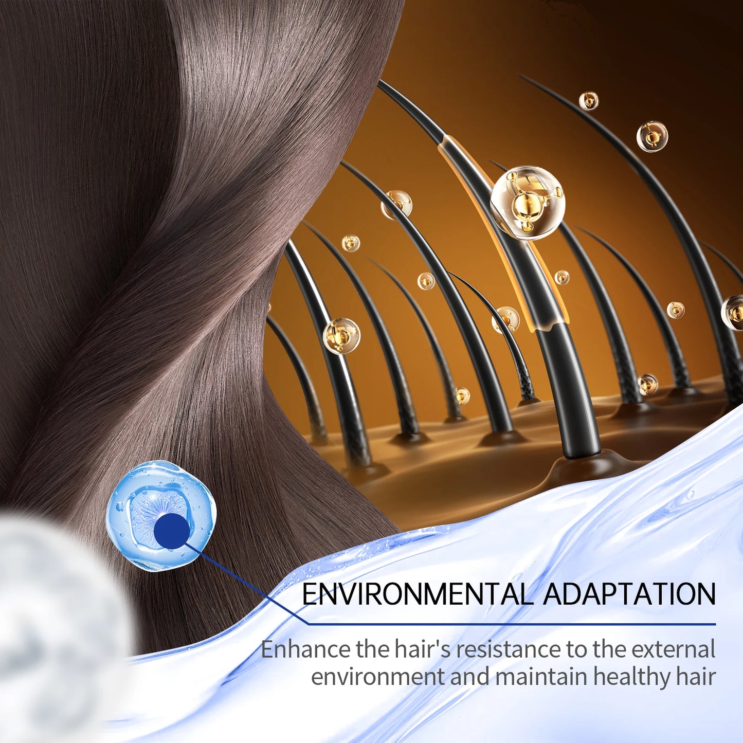 EELHOE Copper Peptide Hair Serum for Nourishing Roots and Growth