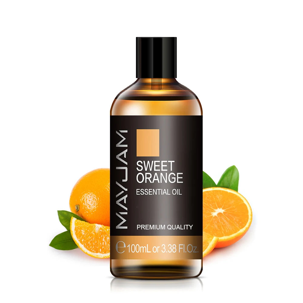 MAYJAM Essential Oils For Diffuser Lavender Eucalyptus Rose Ginger Lemongrass