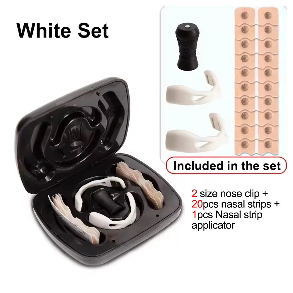 Nasal Dilator For Sleep Starter Kit With Anti Snore Strips