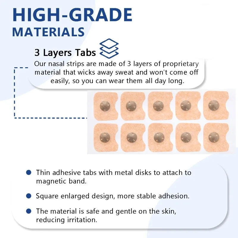 Magnetic Anti Snoring Nasal Strips Starter Kit Nose Dilators