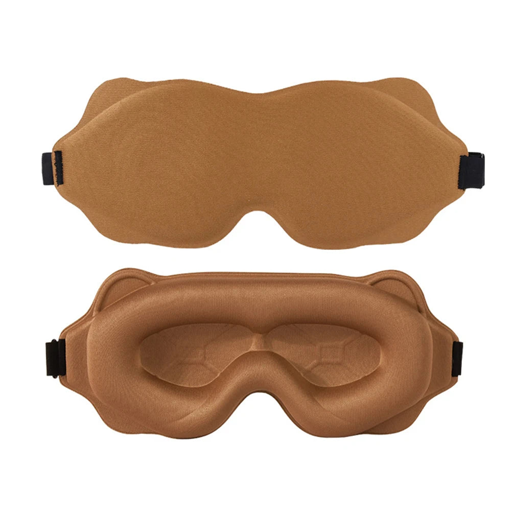 Zoechic 3D Sleeping Mask Blockout Light Travel Eye Mask