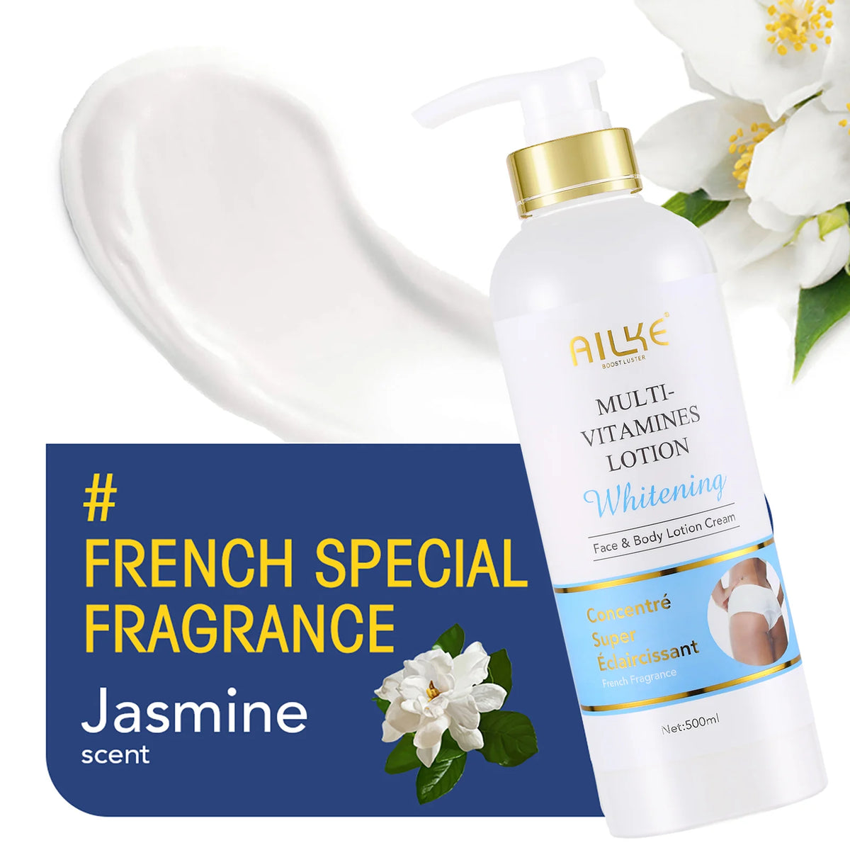 Ailke Multi Vitamin Whitening Body Lotion Moisturizer